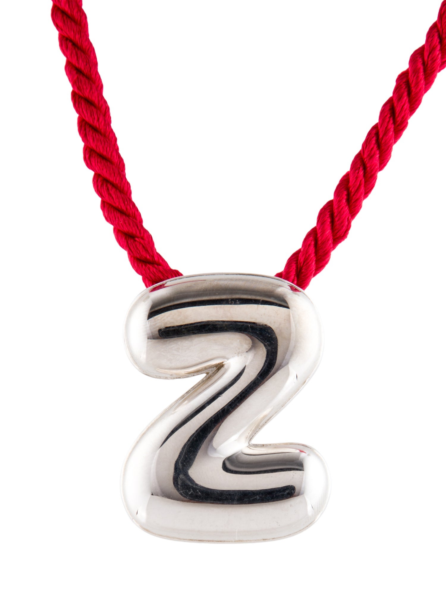 Alison Lou Cloud Letter 'Z' Necklace