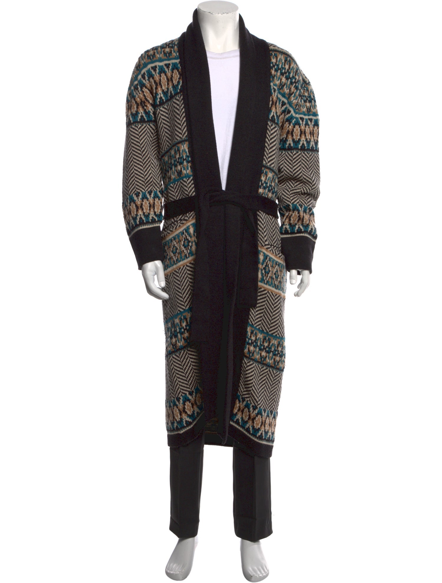 Alanui Printed Open Front Cardigan