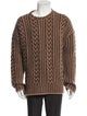 Alanui Virgin Wool Patterned Pullover
