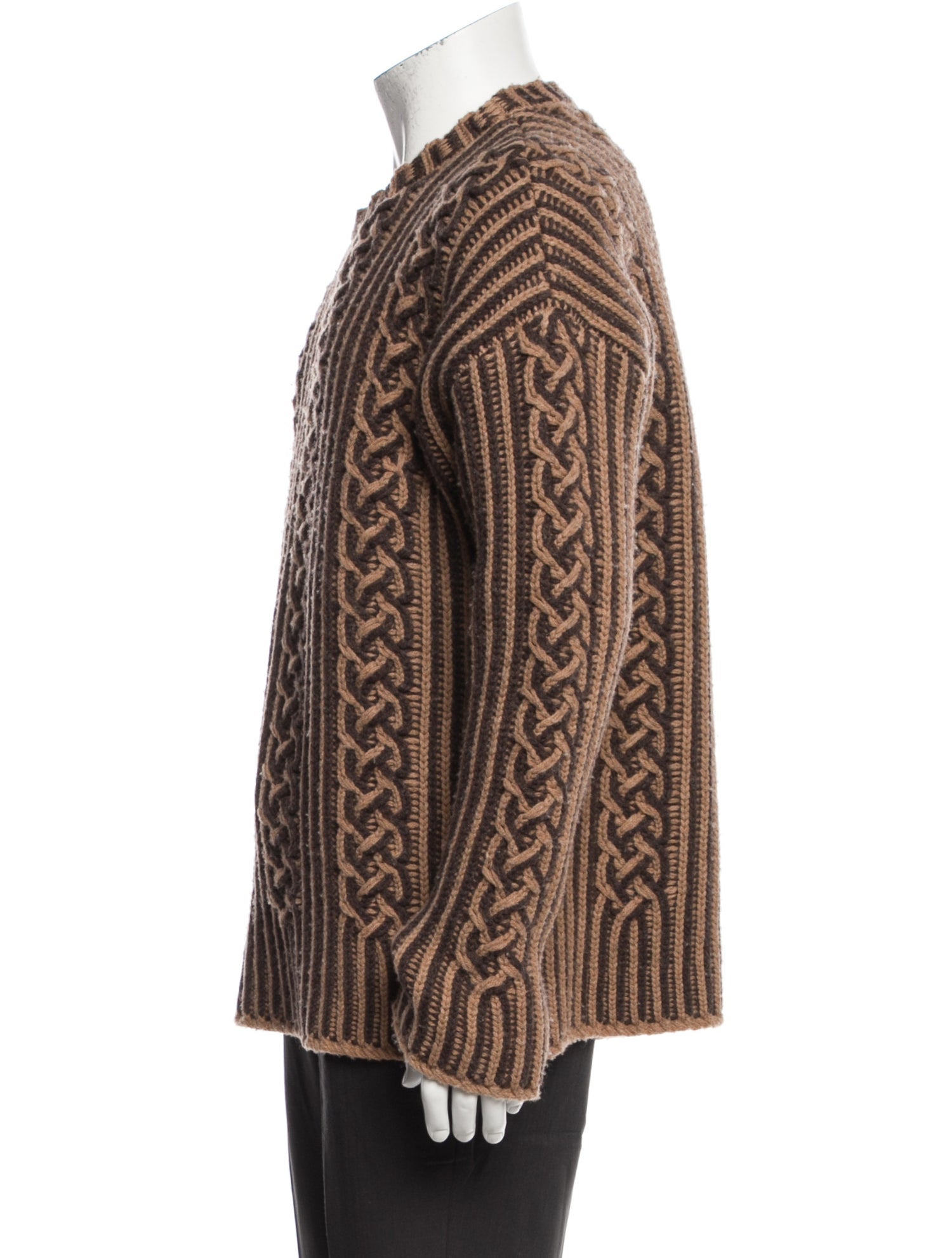 Alanui Virgin Wool Patterned Pullover