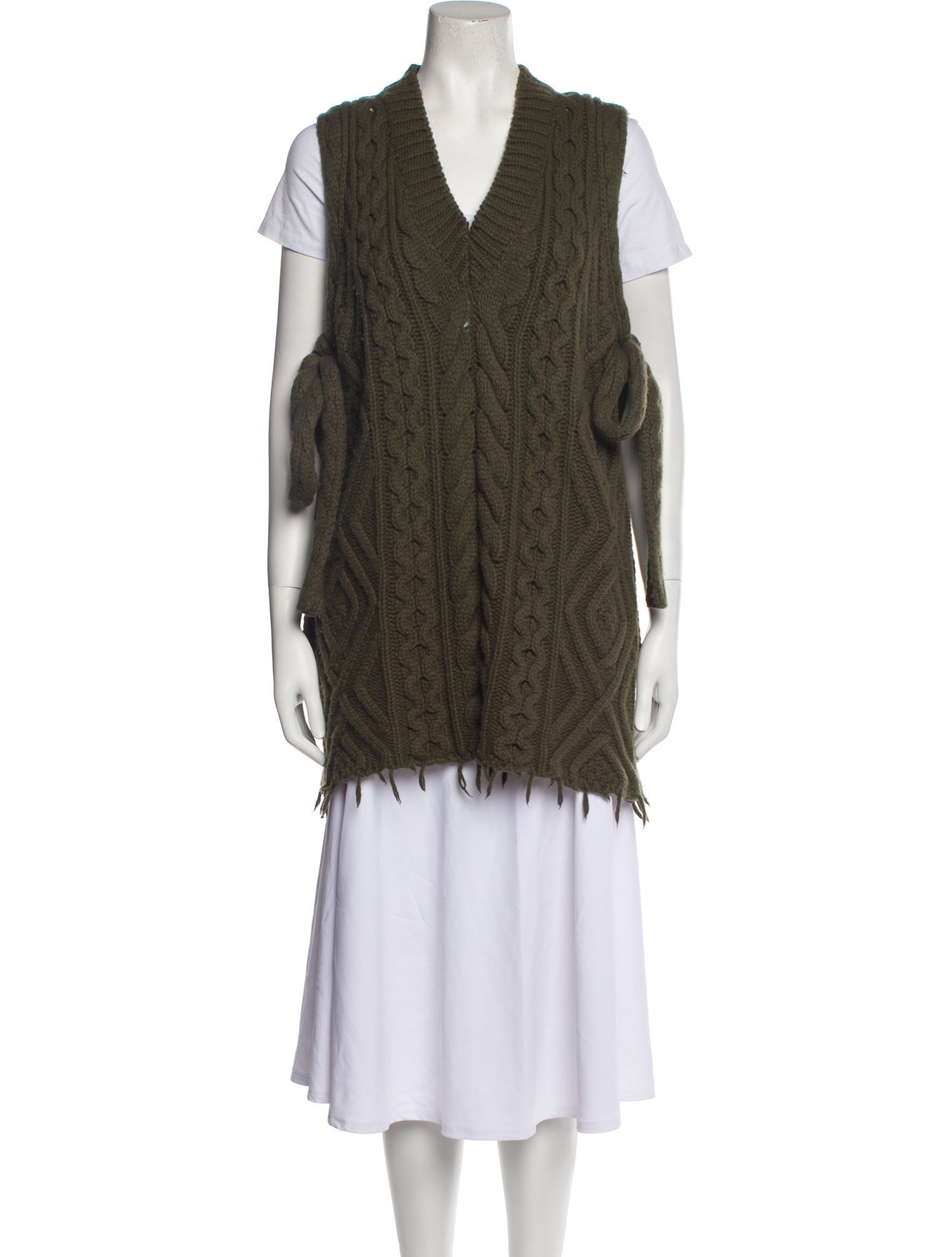 Alanui V-Neck Sweater