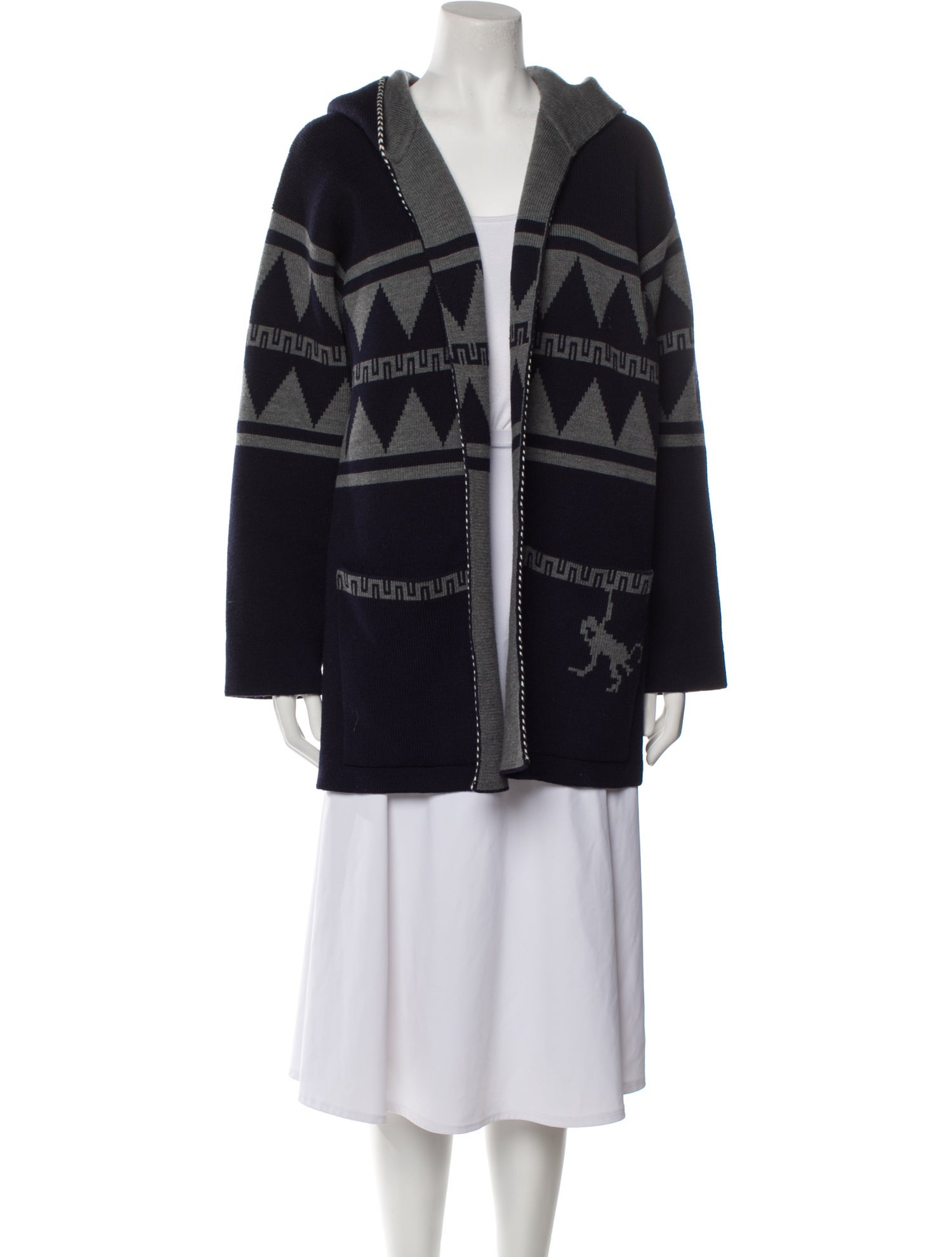 Alanui Wool Printed Sweater