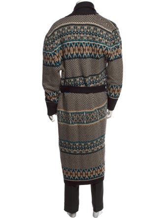 Alanui Printed Open Front Cardigan