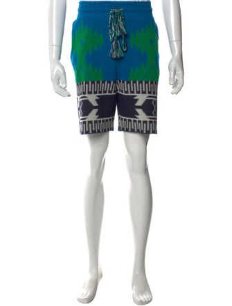 Alanui Printed Jogger Shorts