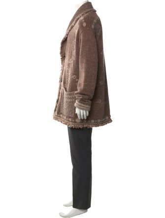 Alanui Wool Striped Cardigan