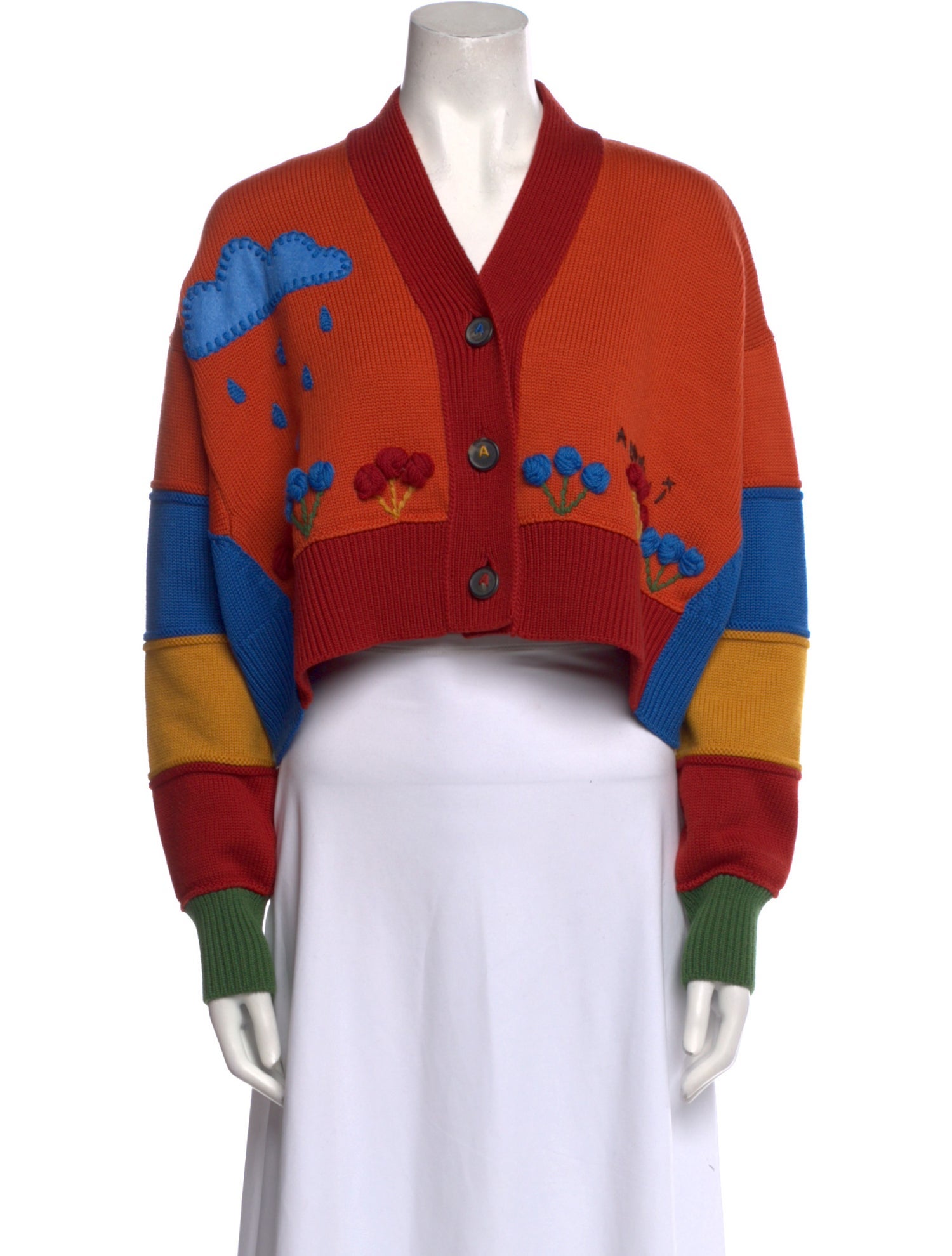 Alanui Wool Printed Sweater