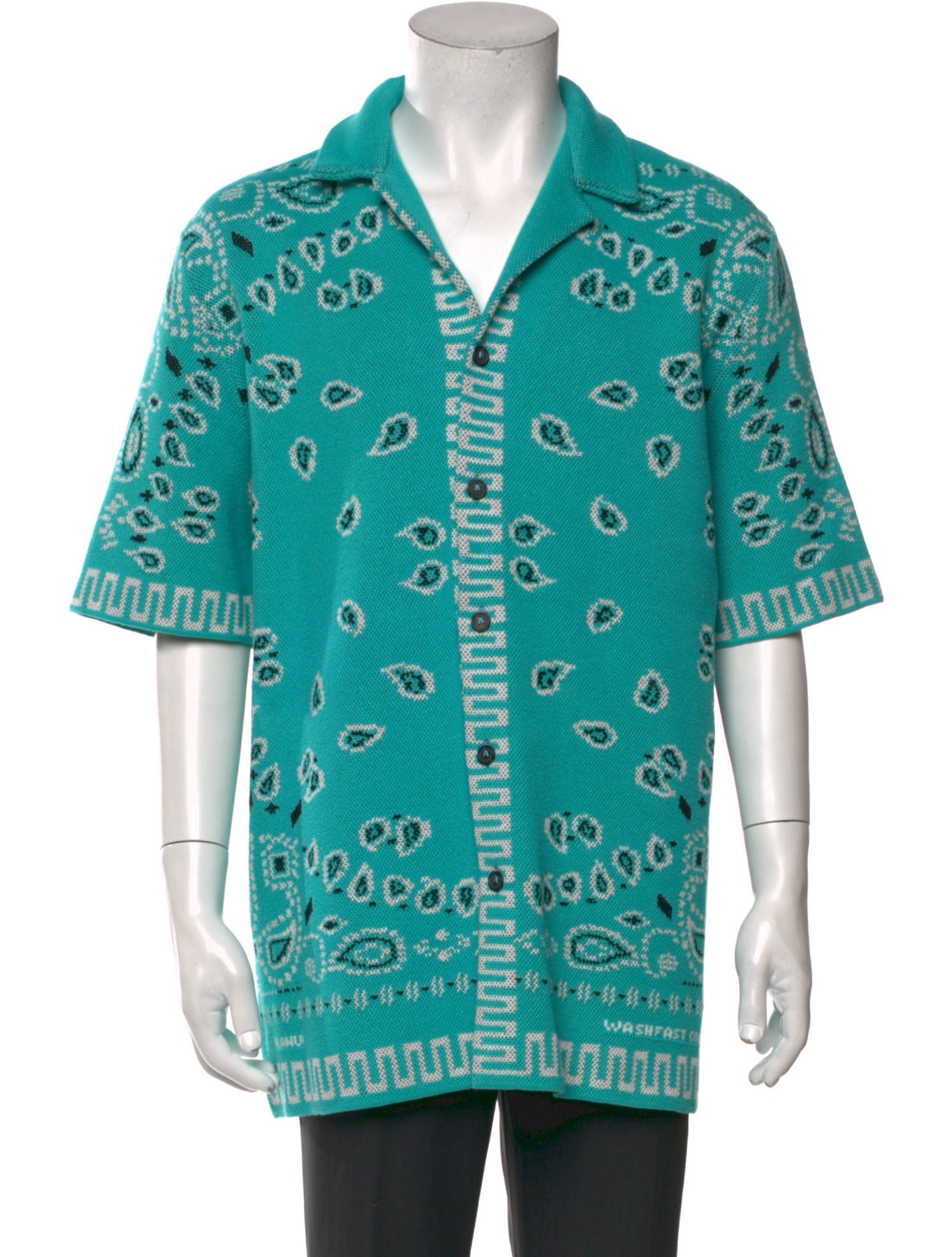 Alanui Paisley Print Short Sleeve Shirt