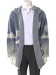 Alanui Virgin Wool Printed Cardigan