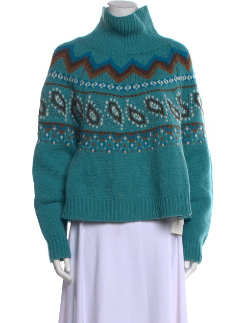 Alanui Virgin Wool Printed Sweater