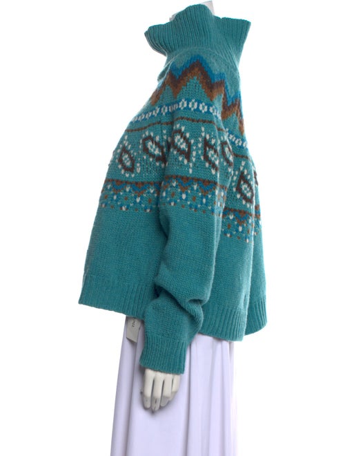 Alanui Virgin Wool Printed Sweater