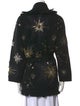 Alanui Virgin Wool Floral Print Sweater