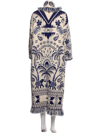 Alanui Printed Open Front Sweater