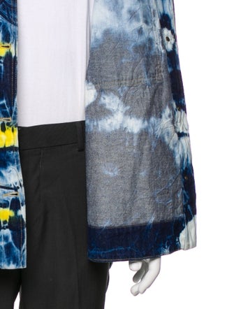 Alanui Tie-Dye Print Denim Jacket