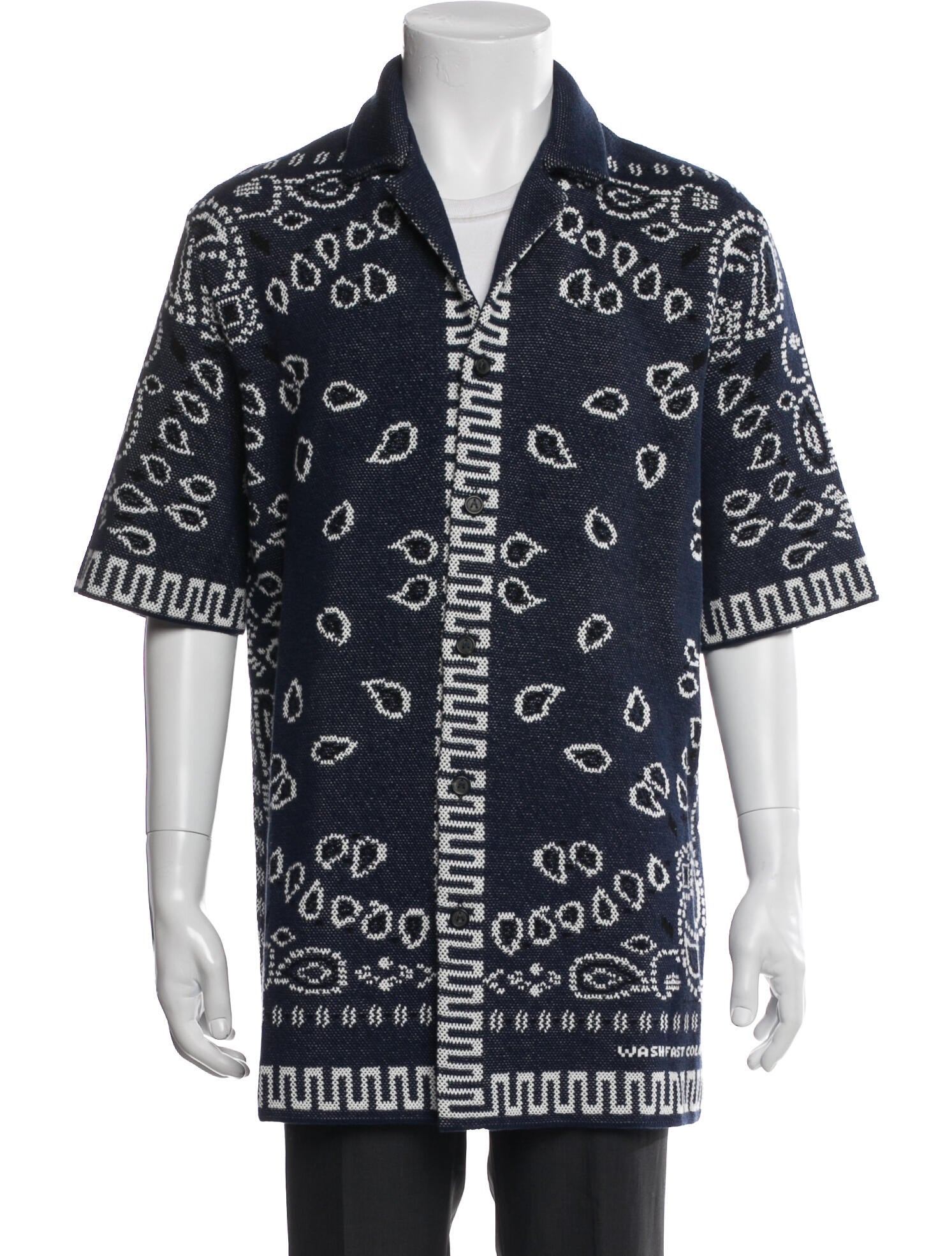 Alanui Paisley Print Overcoat