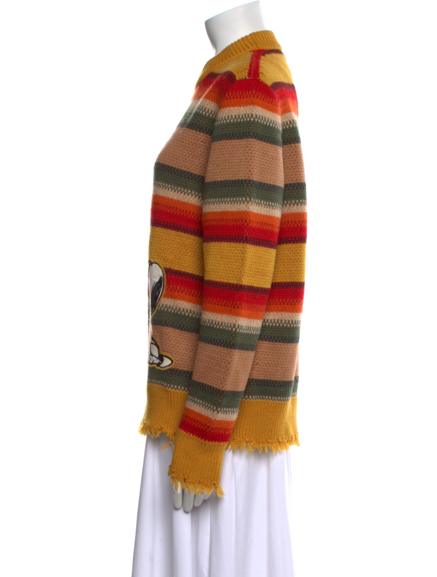 Alanui Wool Striped Sweater