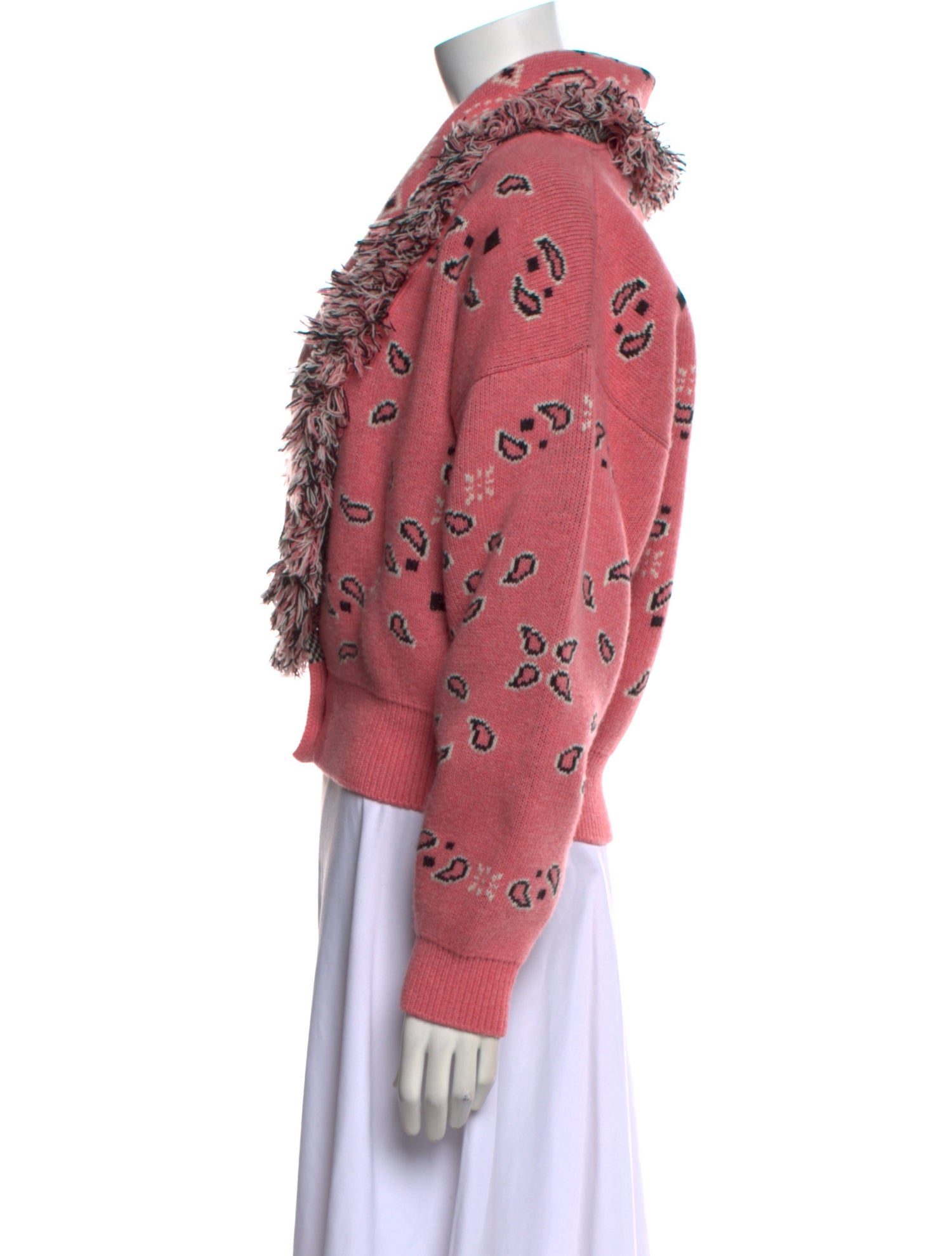 Alanui Virgin Wool Printed Sweater