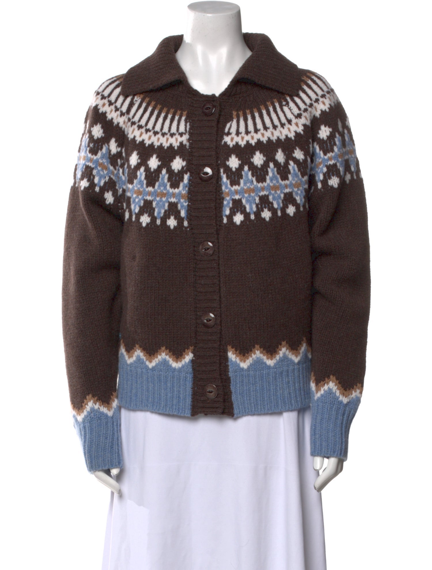 Alanui Virgin Wool Printed Sweater