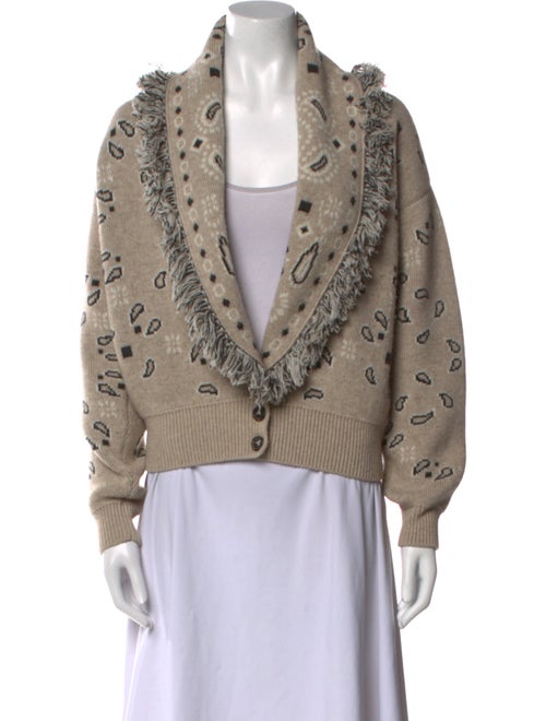 Alanui Virgin Wool Printed Sweater