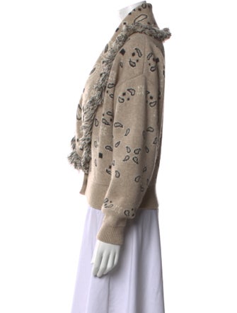 Alanui Virgin Wool Printed Sweater