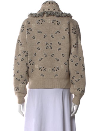 Alanui Virgin Wool Printed Sweater