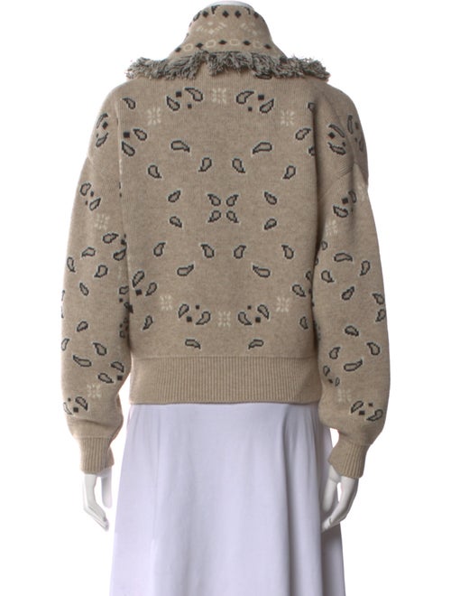 Alanui Virgin Wool Printed Sweater