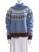 Alanui Virgin Wool Printed Sweater