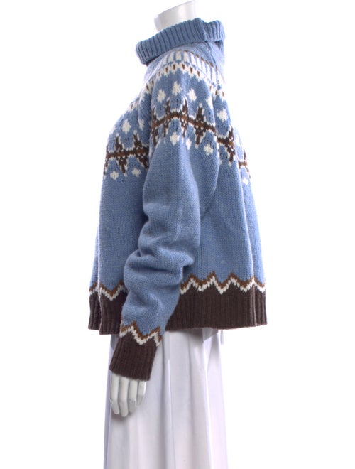 Alanui Virgin Wool Printed Sweater