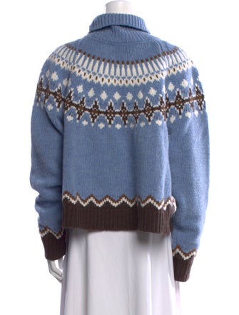 Alanui Virgin Wool Printed Sweater