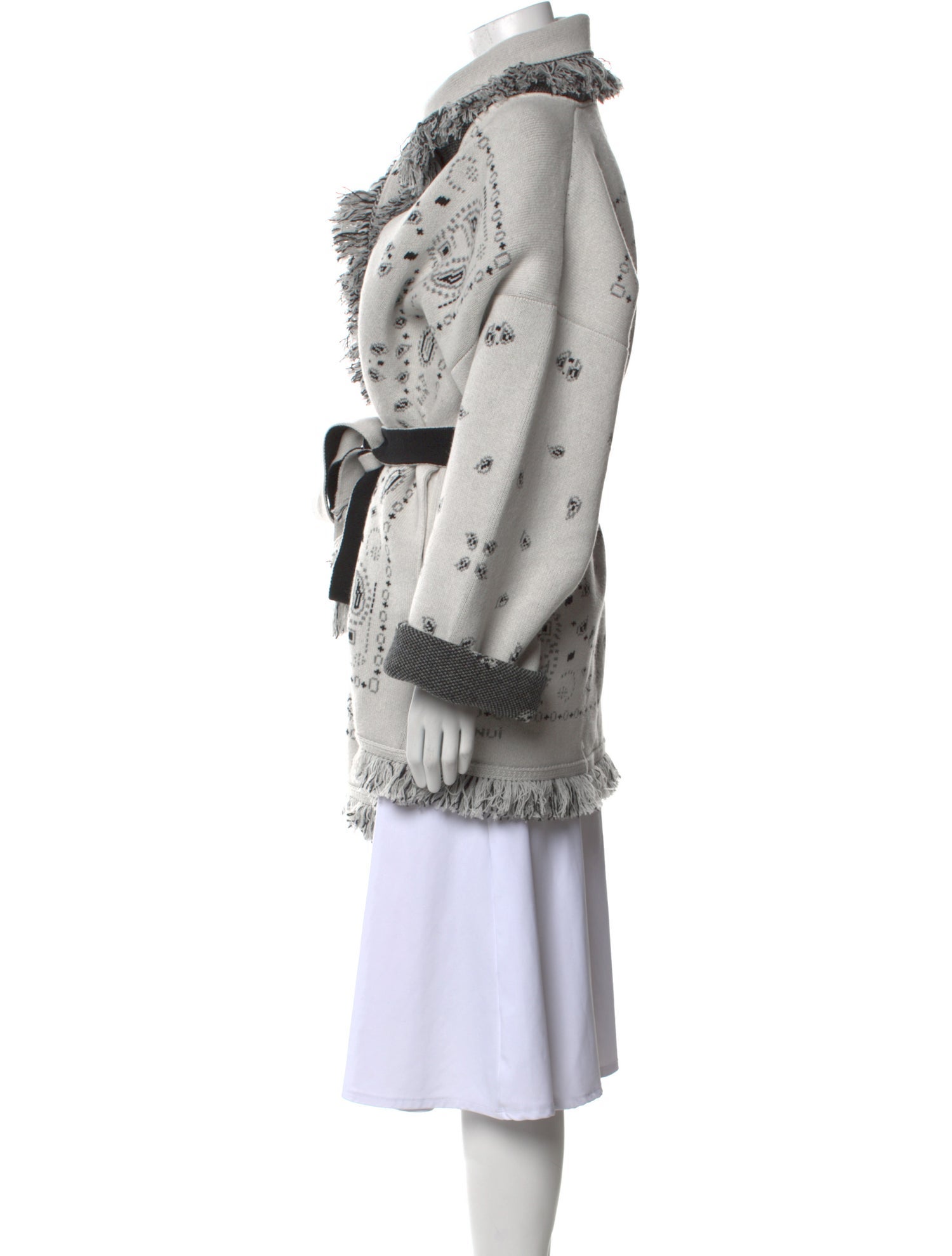 Alanui Cashmere Printed Sweater w/ Tags