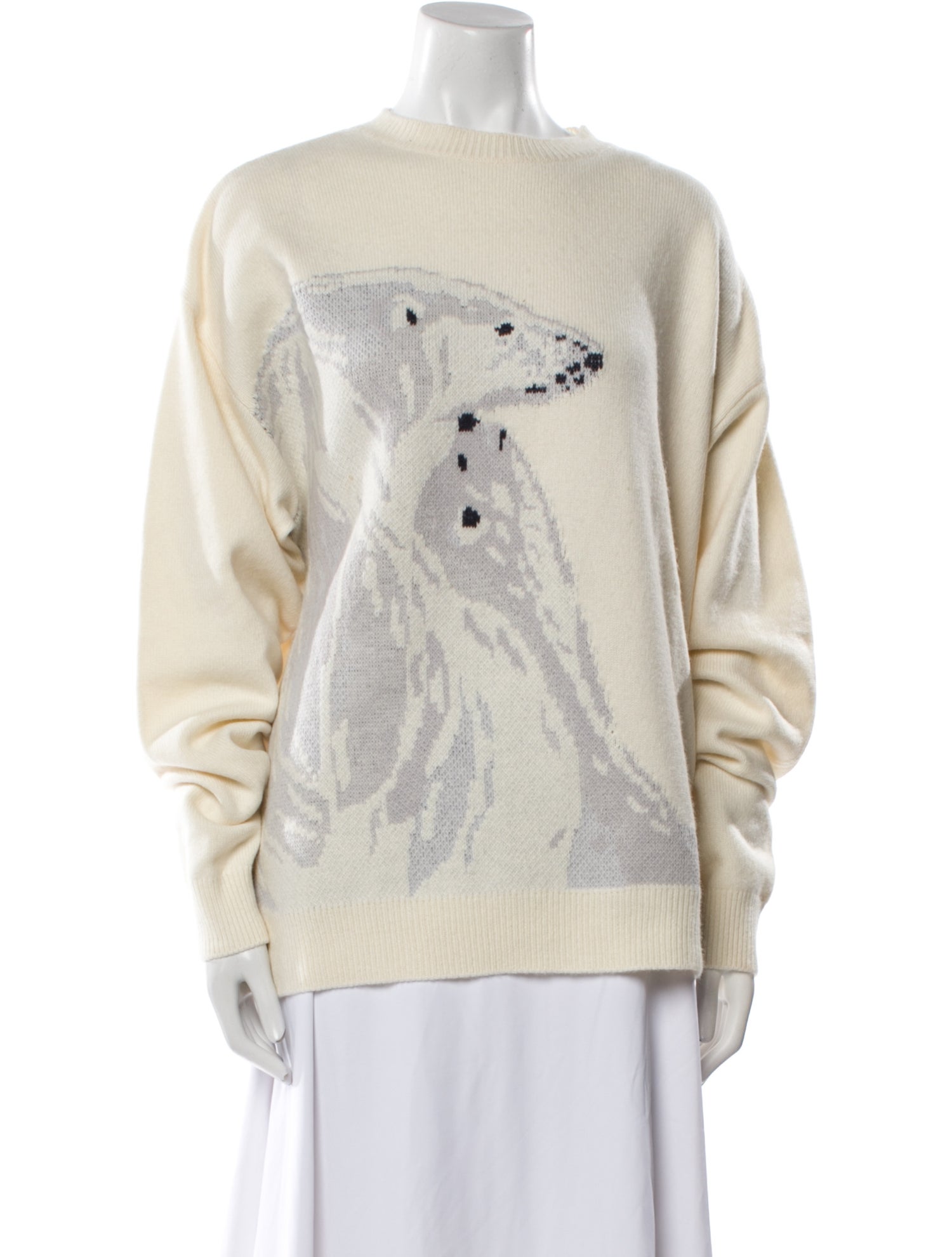 Alanui Virgin Wool Printed Sweater