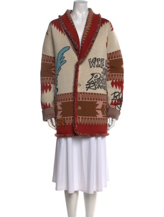 Alanui Virgin Wool Printed Sweater