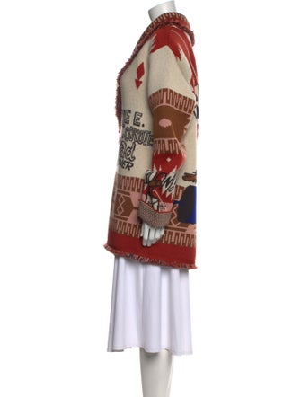 Alanui Virgin Wool Printed Sweater