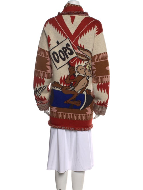 Alanui Virgin Wool Printed Sweater