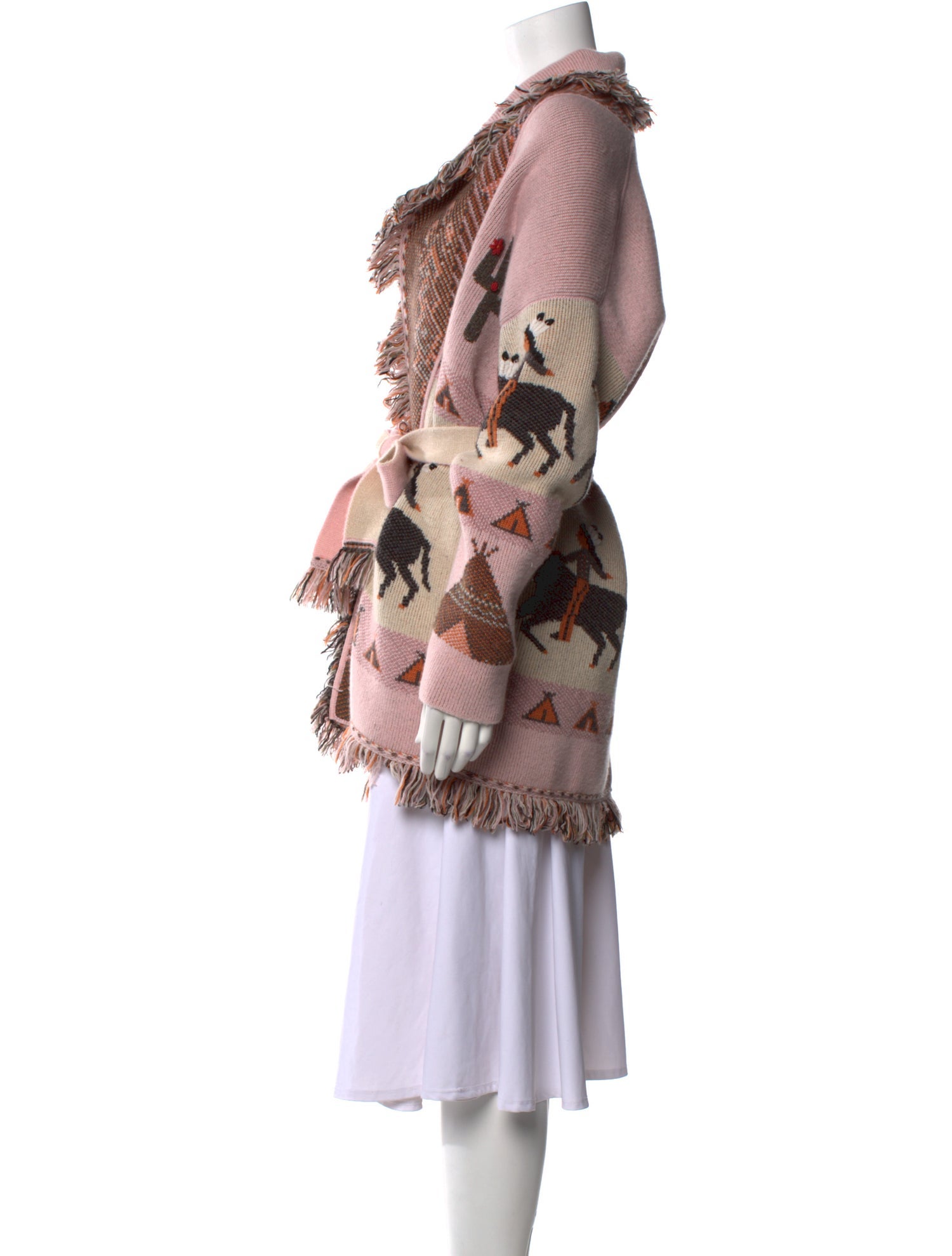 Alanui Cashmere Printed Sweater