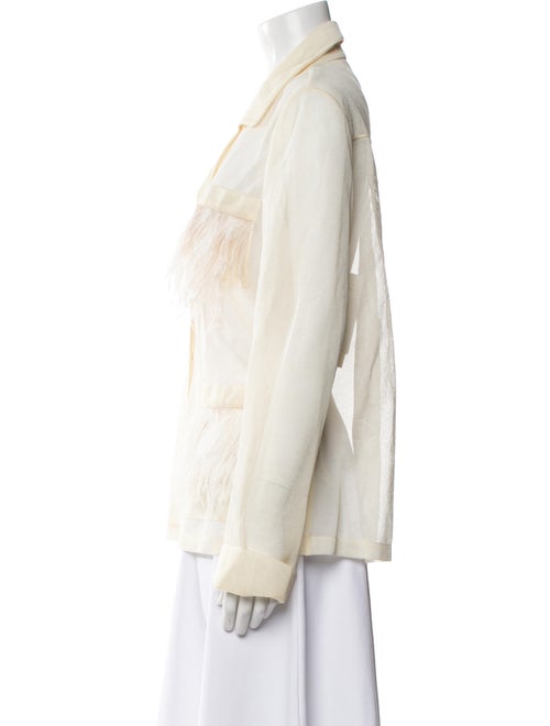 Alanui Long Sleeve Button-Up Top