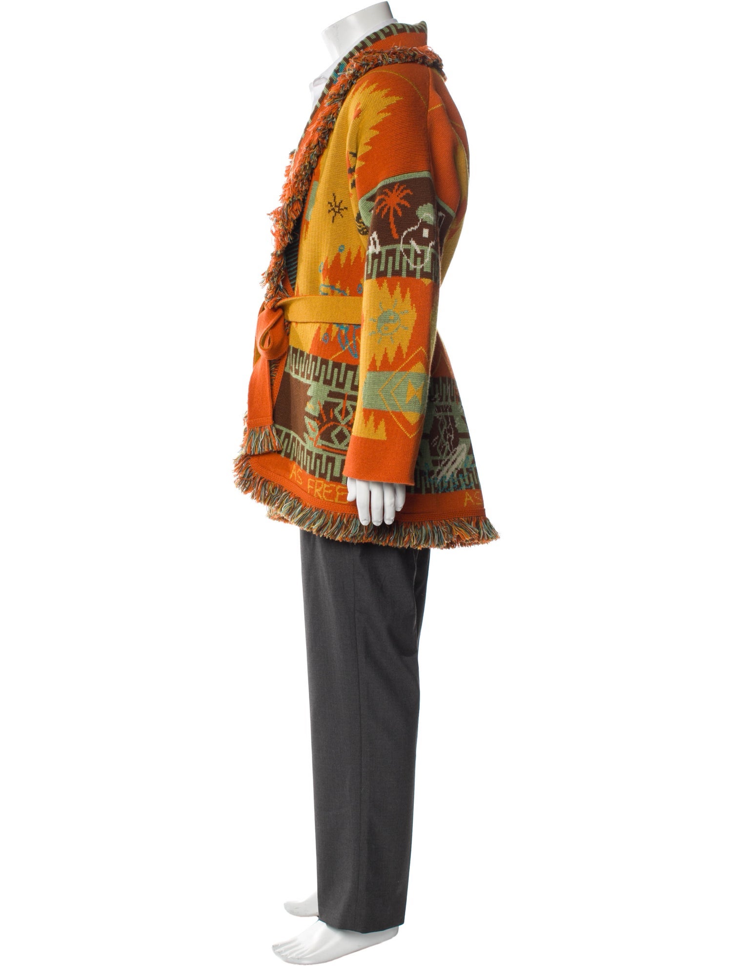 Alanui Virgin Wool Houndstooth Print Jacket w/ Tags