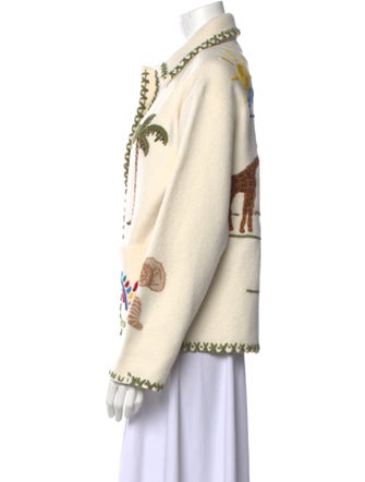 Alanui Virgin Wool Printed Sweater