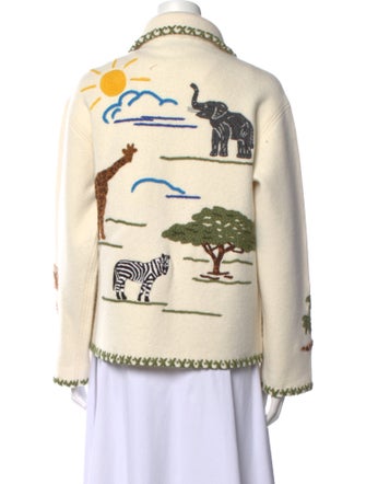 Alanui Virgin Wool Printed Sweater