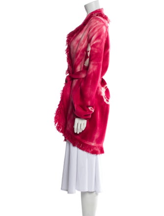 Alanui Wool Tie-Dye Print Sweater