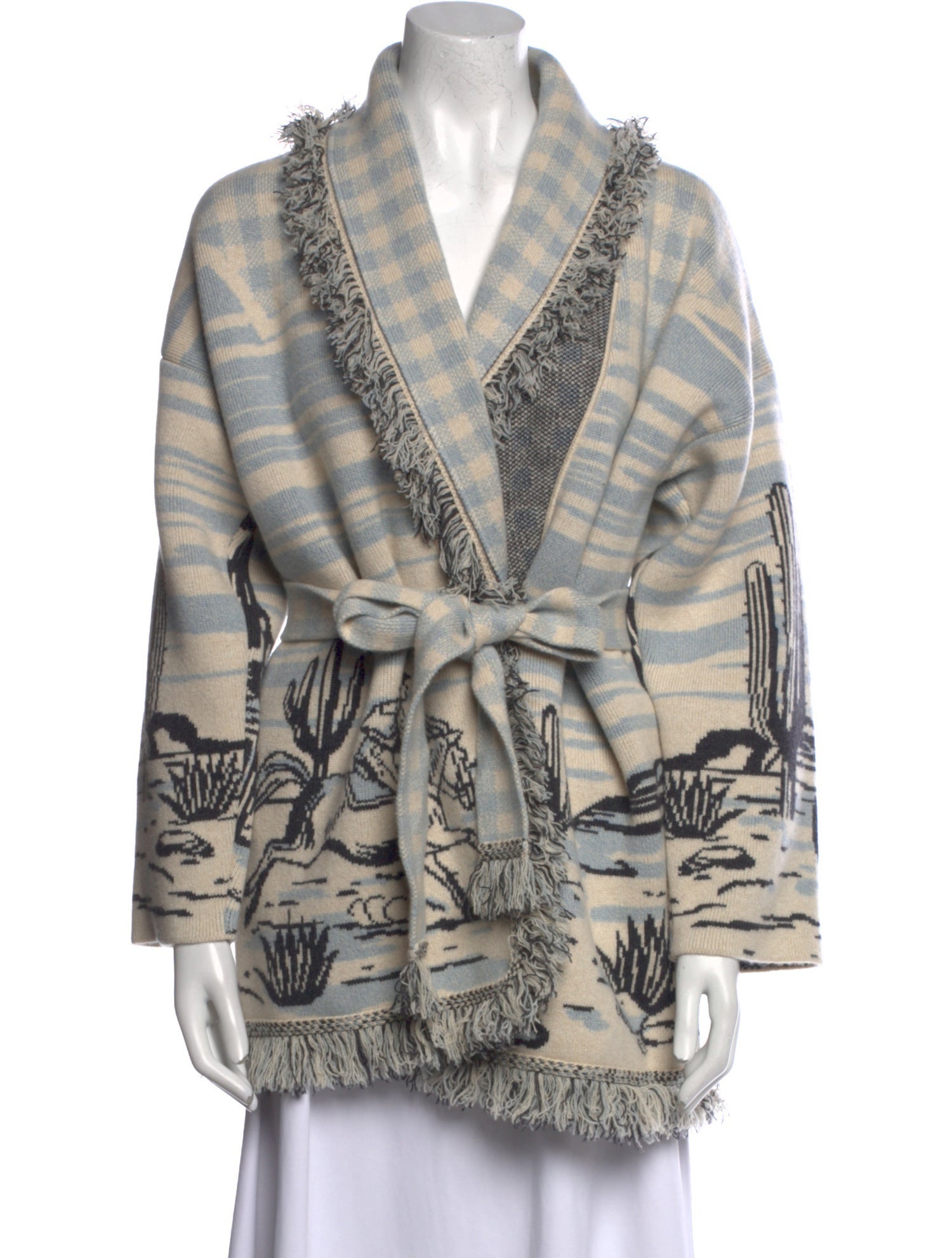 Alanui Cashmere Printed Sweater