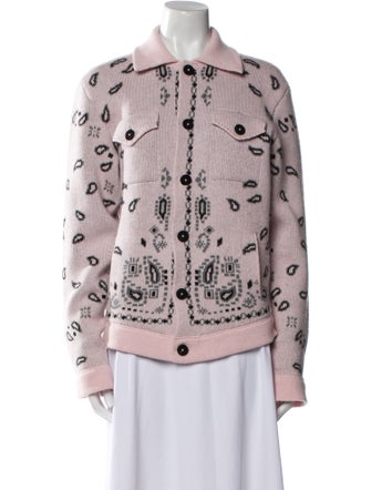 Alanui Virgin Wool Printed Sweater