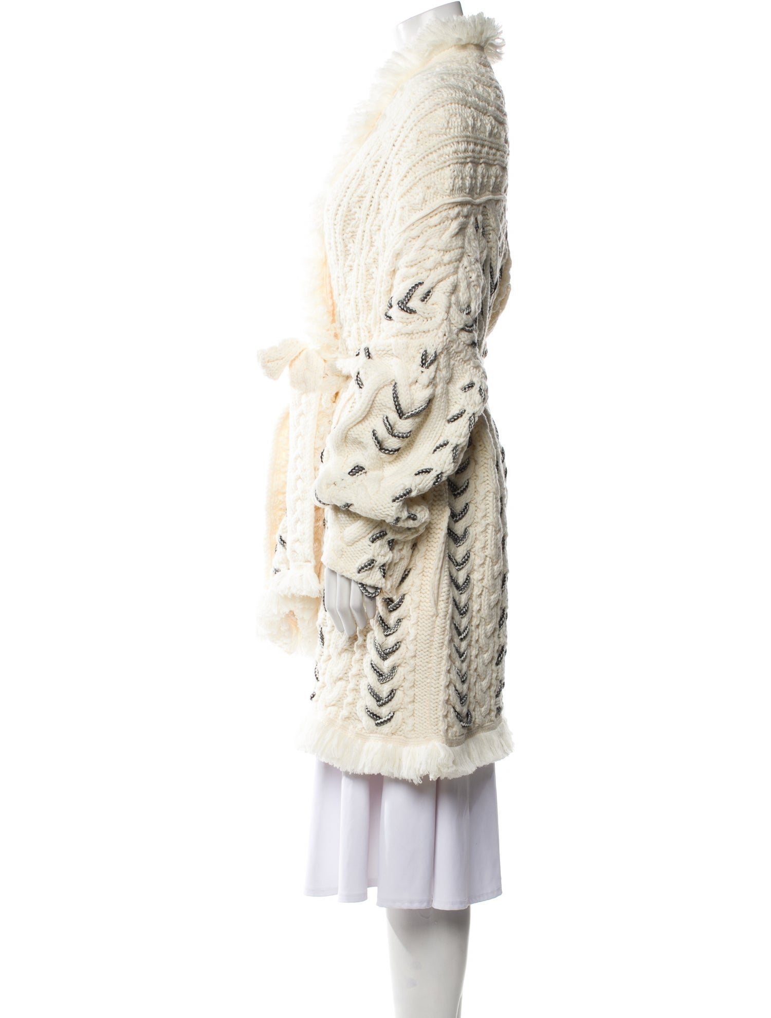 Alanui Virgin Wool Cowl Neck Sweater w/ Tags