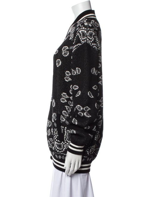 Alanui Striped Bomber Jacket