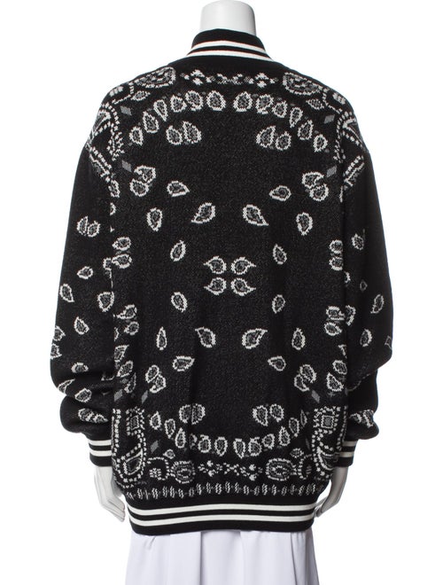 Alanui Striped Bomber Jacket