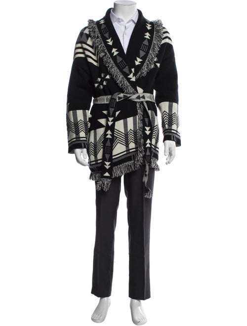 Alanui Wool Printed Cardigan