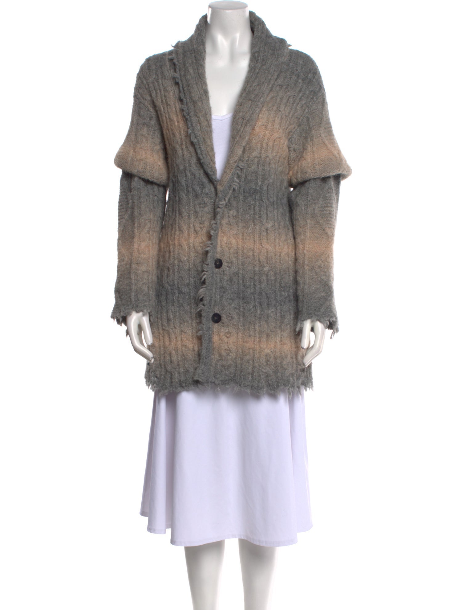 Alanui Alpaca Colorblock Pattern Sweater