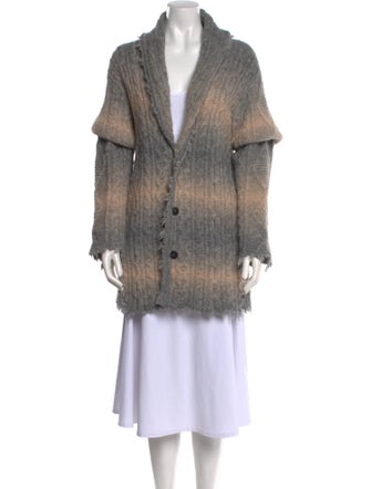 Alanui Alpaca Colorblock Pattern Sweater