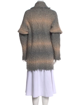 Alanui Alpaca Colorblock Pattern Sweater