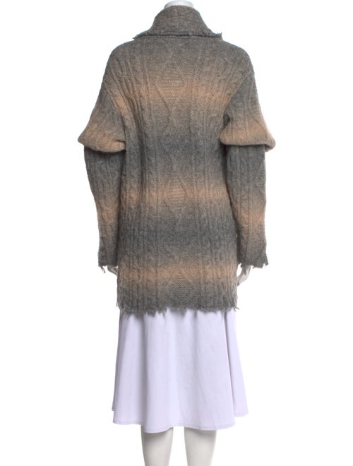 Alanui Alpaca Colorblock Pattern Sweater