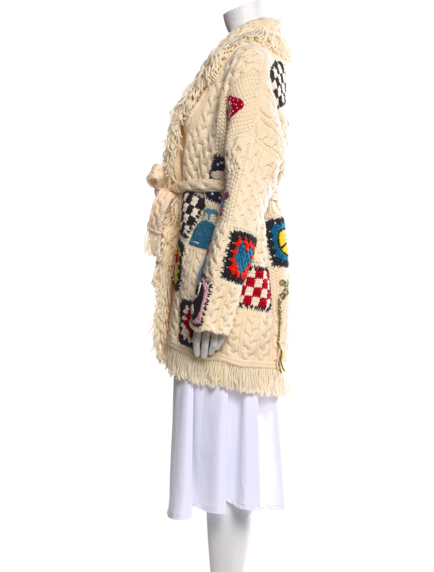 Alanui Wool Printed Sweater